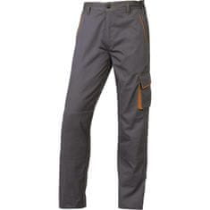 Pracovní kalhoty PANOSTYLE šedá-oranžová L