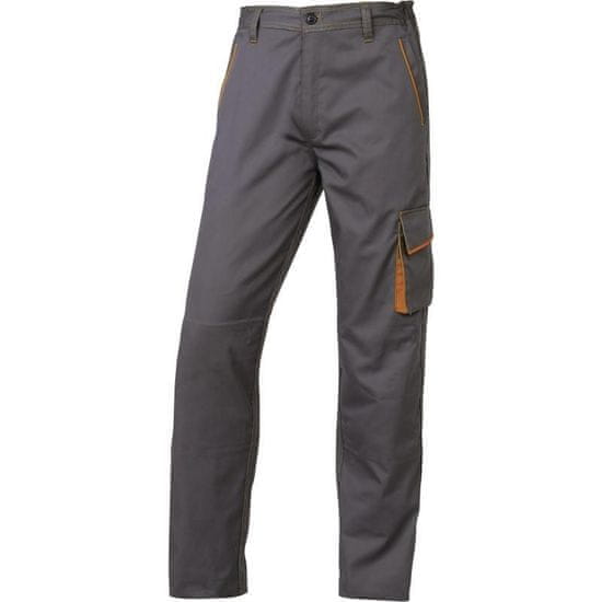 Pracovní kalhoty PANOSTYLE šedá-oranžová XL