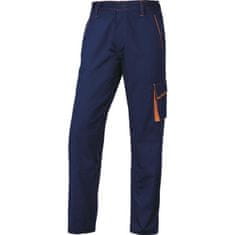 Pracovní kalhoty PANOSTYLE modrá-oranžová XXL