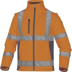 Delta Plus Reflexní softshellová bunda MOONLIGHT2 oranžová XXL