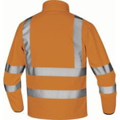 Reflexní softshellová bunda LEGA oranžová XL