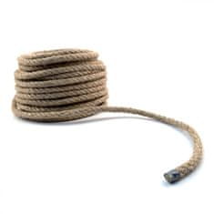 Jutové lano stáčené 20m 10 mm