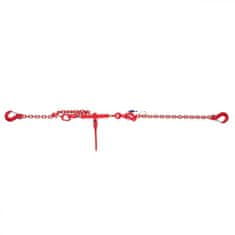 SVX Kotevní řetěz jednodílný (4000kg, 8mm, 3m) 4000kg, 8mm, 3m červena 