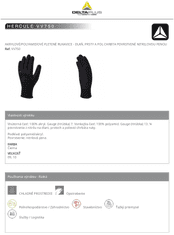 Zateplené pracovní rukavice HERCULE VV750 09