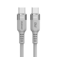 DUDAO LC5Max kabel USB-C / USB-C PD 100W 1m, šedý