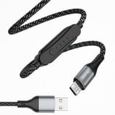 DUDAO L7 kabel USB / Micro USB 5A 1m, černý