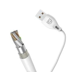 DUDAO L4M kabel USB / Micro USB 2.4A 2m, bílý