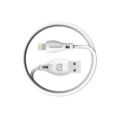 DUDAO L4L kabel USB / Lightning 2.1A 2m, bílý