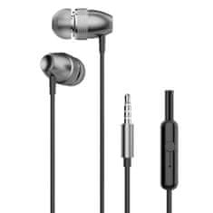 DUDAO X2Pro sluchátka do uší 3,5mm mini jack, šedé