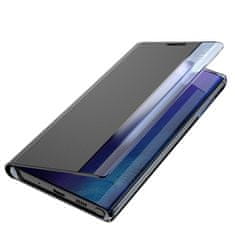 MG Sleep Case knížkové pouzdro na Samsung Galaxy S21 Plus 5G, modré