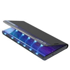 MG Sleep Case knížkové pouzdro na Samsung Galaxy S21 Plus 5G, modré