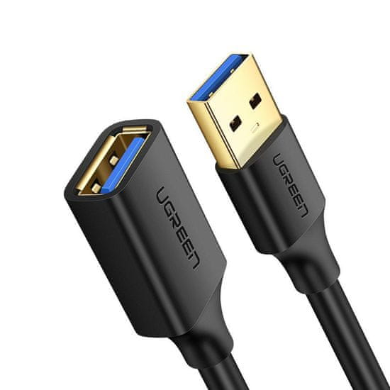 Ugreen US129 Extension prodlužovací kabel USB 3.0 1.5m, černý