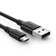 Ugreen US289 kabel USB / Micro USB 2A 1m, černý
