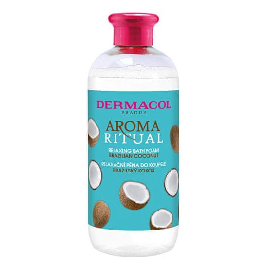 Dermacol Relaxační pěna do koupele Brazilský kokos Aroma Ritual (Relaxing Bath Foam) 500 ml