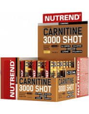 Nutrend Carnitine 3000 Shot 20 x 60 ml, jahoda