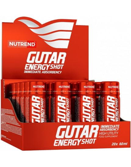Nutrend Gutar Energy Shot BOX 20 x 60 ml