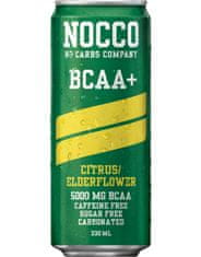 NOCCO BCAA+ 330 ml, caribbean (bez kofeinu)