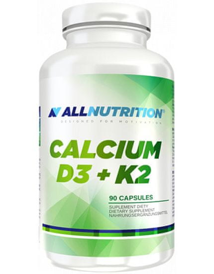 AllNutrition Calcium D3 + K2 90 kapslí