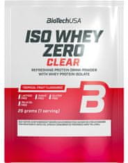 BioTech USA Iso Whey Zero Clear 25 g, broskvový ledový čaj