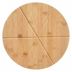 Dřevěný podnos na pizzu 35 cm Kh-1565