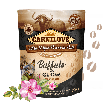 Levně Carnilove Buffalo with Rose Petals 12x300 g