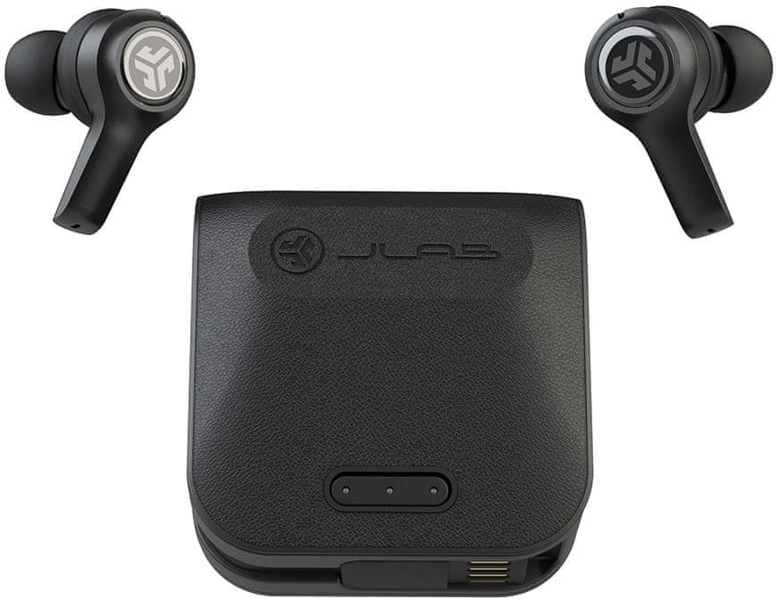  moderne Bluetooth slušalke jlab air Executive true wireless z izenačevalnikom čist zvok odlična zmogljivost polnilna škatla za dolgo življenjsko dobo s kablom lahke senzorji na dotik 
