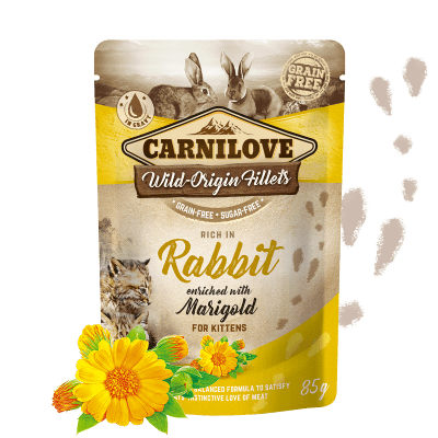 Levně Carnilove Rich in Rabbit Enriched with Marigold 24x85 g