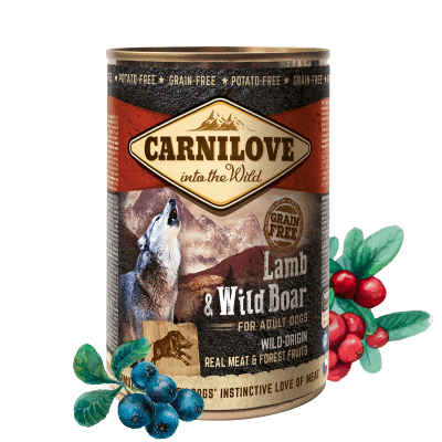 Levně Carnilove Wild Meat Lamb & Wild Boar 6 x 400 g