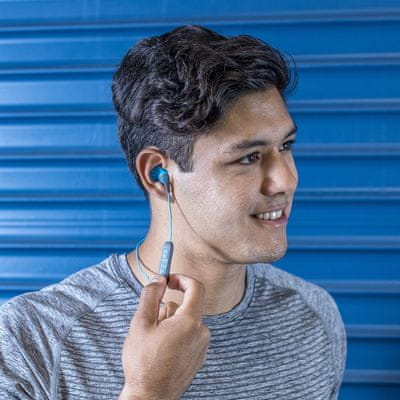  moderní Bluetooth sluchátka jlab pro wireless earbuds ip55 rychlá odezva skvělý zvuk rychlonabíjení dlouhá výdrž pohodlná v uších lehounká ekvalizér pro úpravu zvuku 
