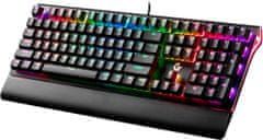 CZC.Gaming Nightblade, herní klávesnice, Outemu Red, CZ (CZCGK600)