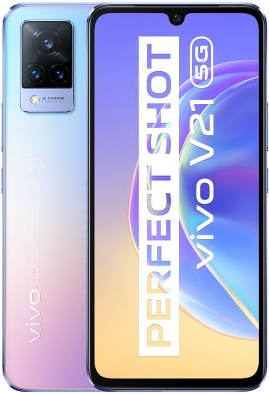 VIVO V21 5G, 8GB/128GB, Modrá Dazzle
