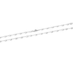 Beneto Módní stříbrný balónkový náhrdelník AGS1148 (Délka 45 cm)