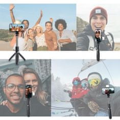 VivoVita All Star Selfie 3v1 – selfie tyč/stativ se světlem