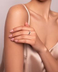 Brilio Nadčasový zásnubní prsten z bílého zlata GR114WAU (Obvod 48 mm)