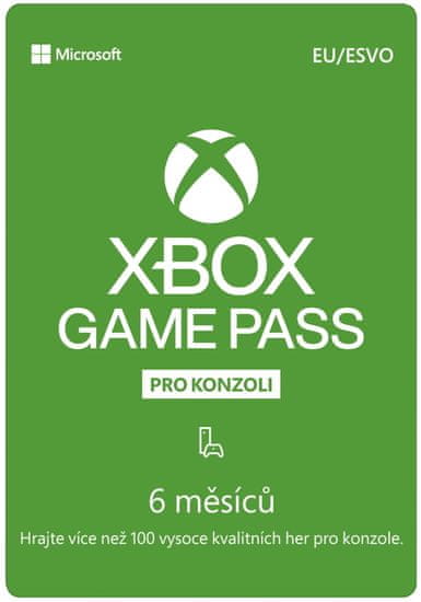 Microsoft Xbox Game Pass 6 měsíců (S3T-00004)