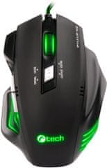 C-Tech Akantha, zelené LED (GM-01G)