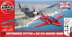 Airfix  Gift Set letadla A50187 - Best of British Spitfire and Hawk (1:72)