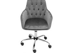 Danish Style Kancelářská židle Gurin, šedá