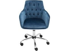 Danish Style Kancelářská židle Gurin, modrá