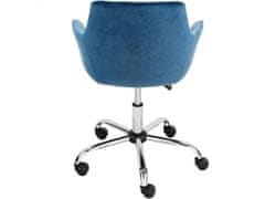 Danish Style Kancelářská židle Gurin, modrá