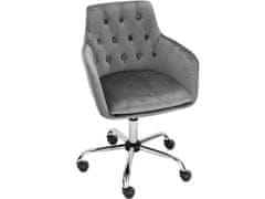 Danish Style Kancelářská židle Gurin, šedá