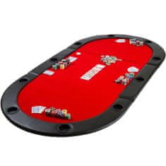 Greatstore Poker podložka skládací červená