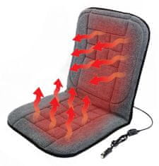 Greatstore Potah sedadla vyhřívaný s termostatem - 12V TEDDY, přední