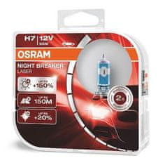 Osram Žárovka H7 Nightbreaker Laser +150% 2ks PX26d 12V 55W