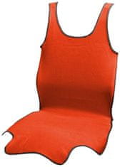 Greatstore Potah sedadla TRIKO SOFT přední - 1 ks, červený