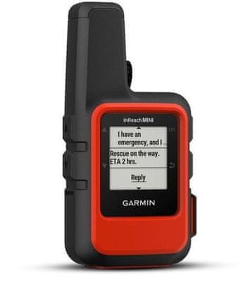 Turistická odolná GPS navigácia satelitný komunikátor do terénu Garmin inReach Mini GPS vodeodolná, na bicykel kvalitná navigácia outdoor navigácia viacúčelová GPS navigácia li-Ion dobíjacia batéria IPX7 odolnosť odolná navigácia monochromatický podsvietený displej profesionálna navigácia výdrž 50 hodín výdrž 20 dní vojenská odolnosť MIL-STD-810 technológia InReach Iridium GEOS IERCC SOS komunikácia SOS tlačidlo MapShare online sledovanie polohy zdieľanie polohy odľahlá oblasť satelitný komunikátor výpravy odľahlá lokalita