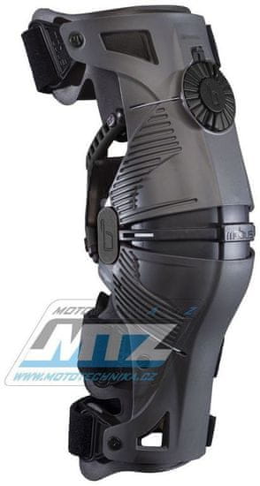 MOBIUS Chrániče kolen (kolenní ortézy) MOBIUS X8 Knee Brace (sada=pár) - šedo-černé - velikost XL MB101050-XL