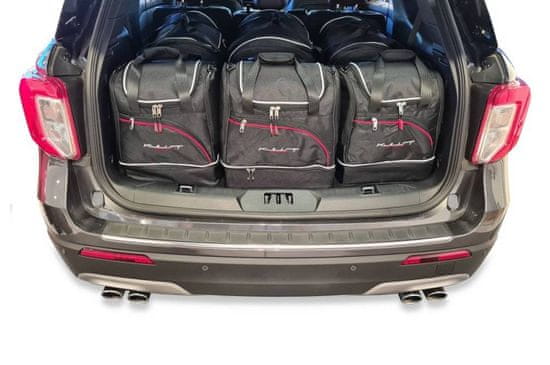 KJUST Sada 6ks cestovních tašek SPORT pro FORD EXPLORER PLUG-IN HYBRID 2019+