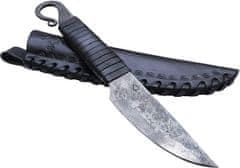 Madhammers Kovaný nůž - Voluta černá, 19,5 cm 