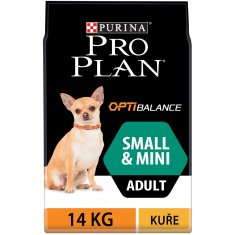 Purina Pro Plan Small & Mini Adult OPTIBALANCE s kuřetem 14 kg